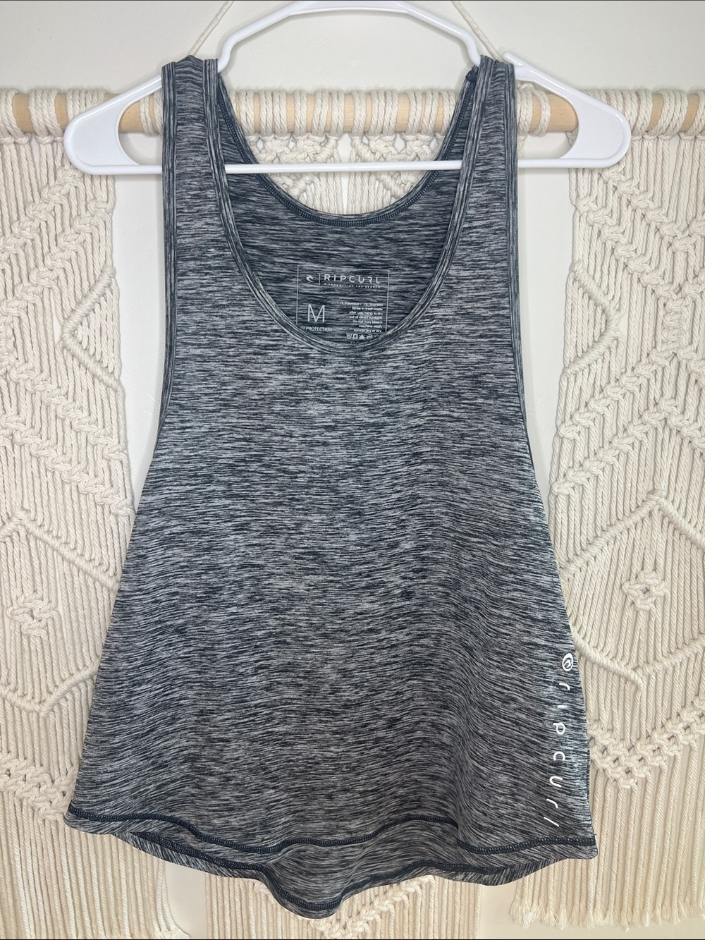 Rip Curl Women’s Heather Gray Racerback Tank